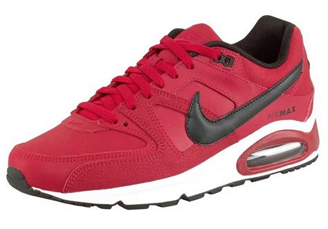 nike air max command leather schwarz weiß rot|wmns air max command prm.